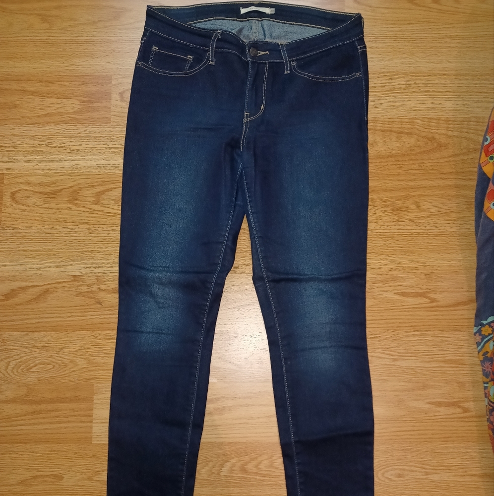 Blue Skinny Levi's